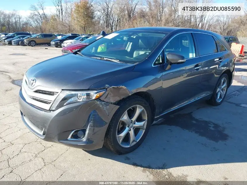 4T3BK3BB2DU085590 2013 Toyota Venza Limited V6