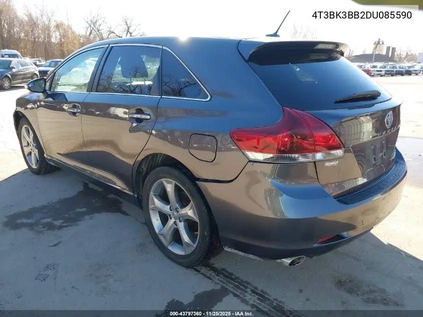 4T3BK3BB2DU085590 2013 Toyota Venza Limited V6