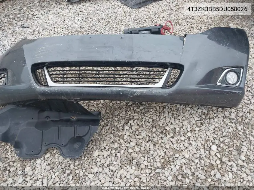 4T3ZK3BB5DU058026 2013 Toyota Venza Xle V6
