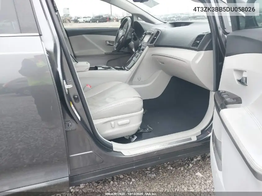 4T3ZK3BB5DU058026 2013 Toyota Venza Xle V6