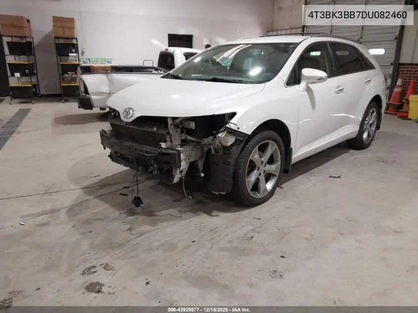 4T3BK3BB7DU082460 2013 Toyota Venza Xle V6