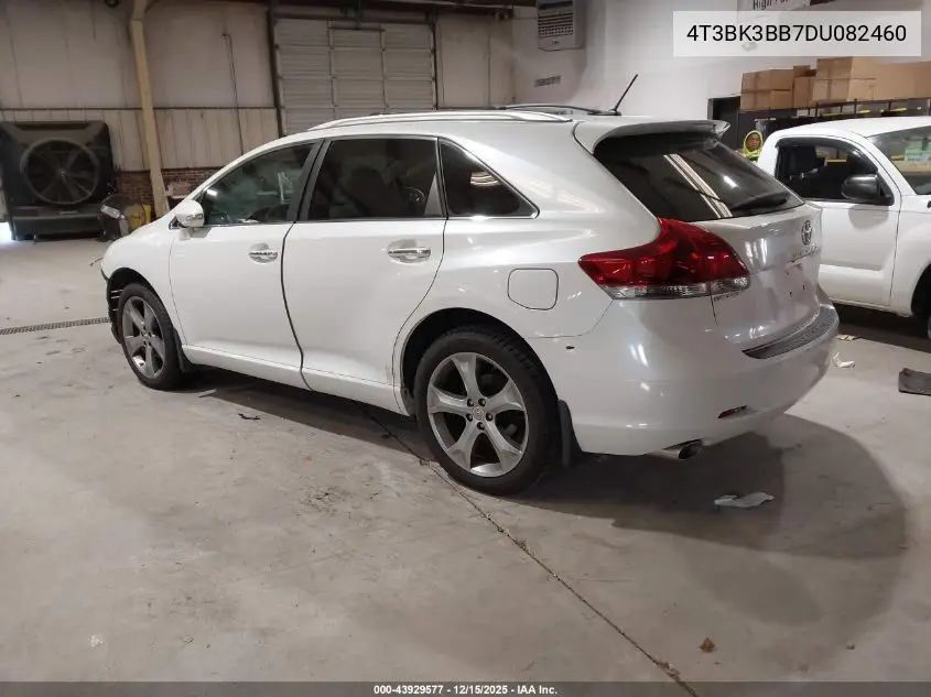 4T3BK3BB7DU082460 2013 Toyota Venza Xle V6