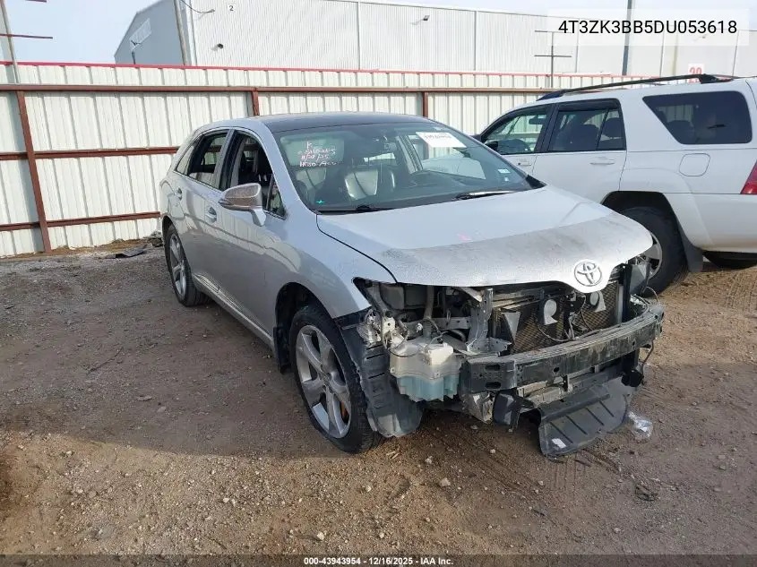 4T3ZK3BB5DU053618 2013 Toyota Venza Limited V6