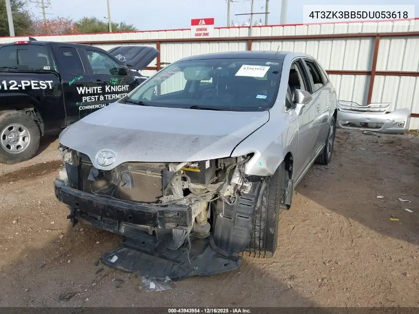 4T3ZK3BB5DU053618 2013 Toyota Venza Limited V6