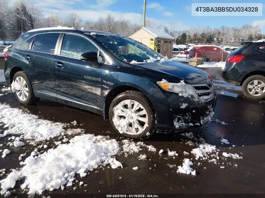 4T3BA3BB5DU034328 2013 Toyota Venza Le