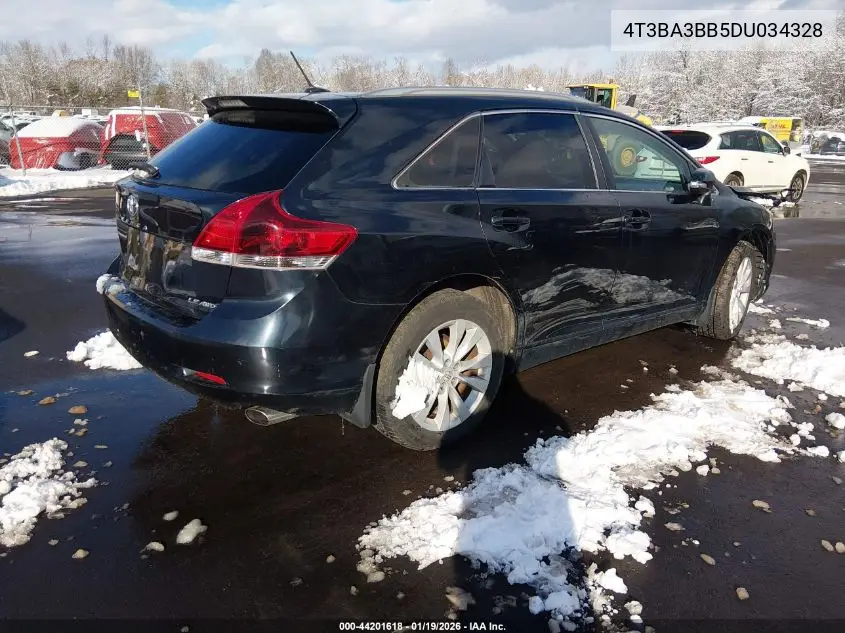 4T3BA3BB5DU034328 2013 Toyota Venza Le