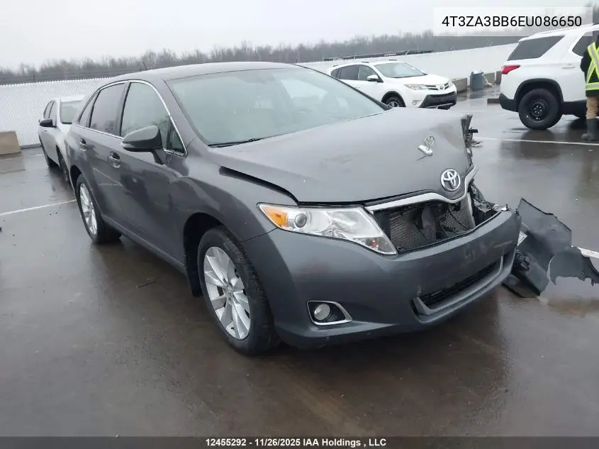 4T3ZA3BB6EU086650 2014 Toyota Venza Le/Xle