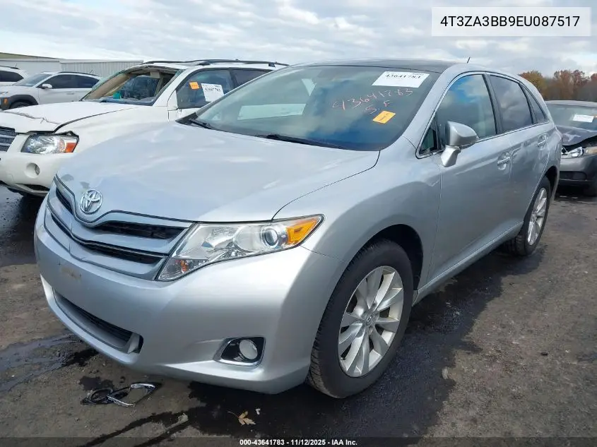 4T3ZA3BB9EU087517 2014 Toyota Venza Xle