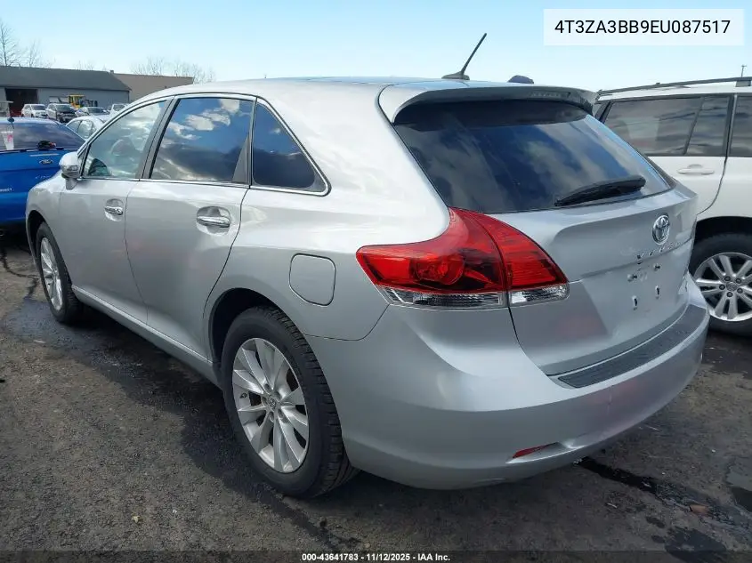 4T3ZA3BB9EU087517 2014 Toyota Venza Xle