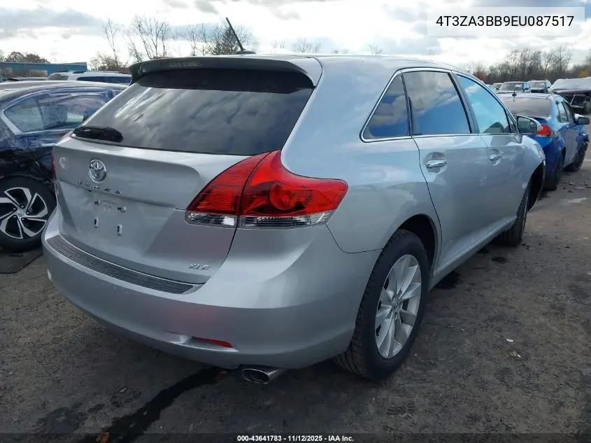 4T3ZA3BB9EU087517 2014 Toyota Venza Xle