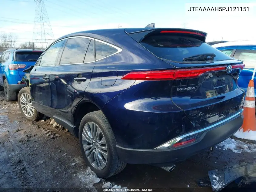 JTEAAAAH5PJ121151 2023 Toyota Venza Limited