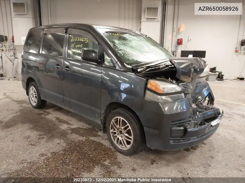 AZR650058926 2003 Toyota Voxy
