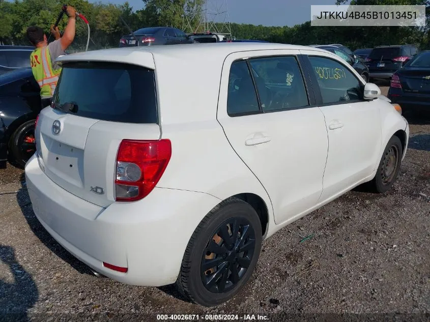 JTKKU4B45B1013451 2011 Scion Xd