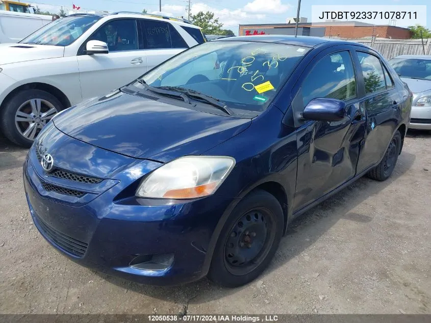 JTDBT923371078711 2007 Toyota Yaris