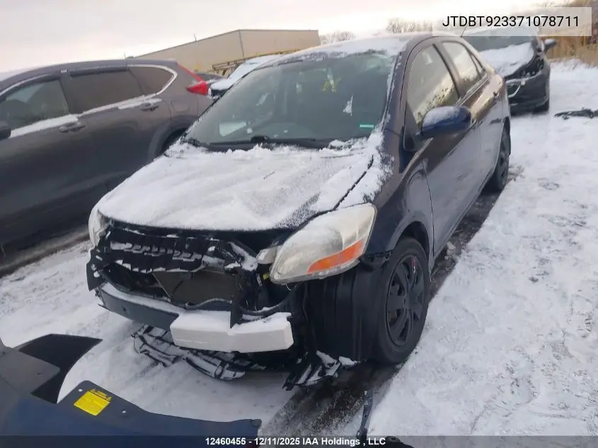 JTDBT923371078711 2007 Toyota Yaris