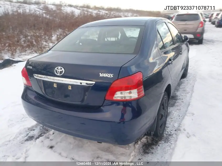 JTDBT923371078711 2007 Toyota Yaris