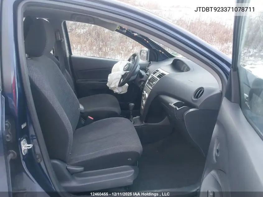 JTDBT923371078711 2007 Toyota Yaris