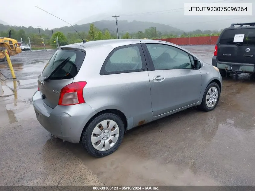 JTDJT923075096264 2007 Toyota Yaris