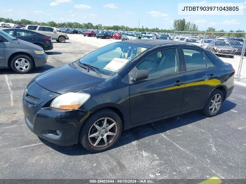 JTDBT903971043805 2007 Toyota Yaris