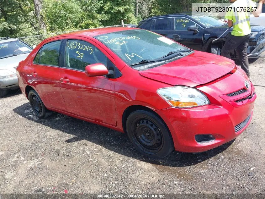 JTDBT923071076267 2007 Toyota Yaris