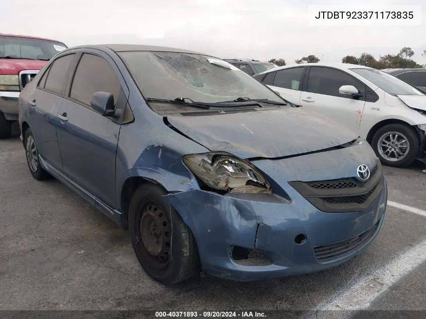 JTDBT923371173835 2007 Toyota Yaris S