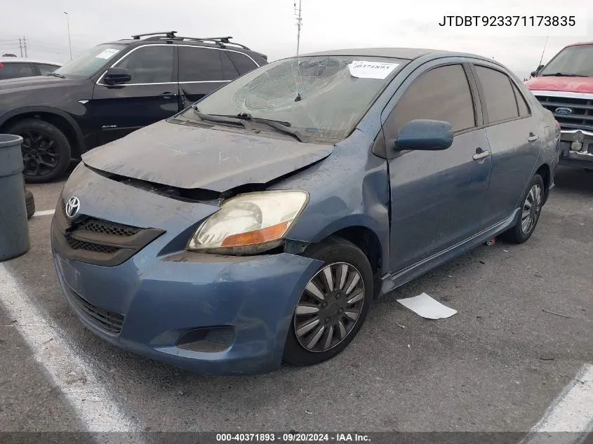 JTDBT923371173835 2007 Toyota Yaris S