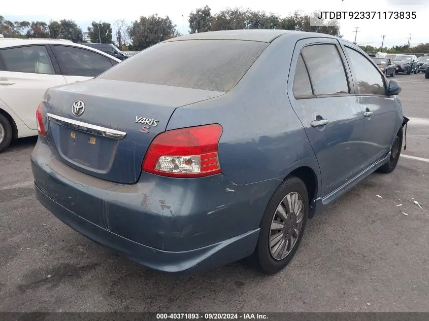 JTDBT923371173835 2007 Toyota Yaris S