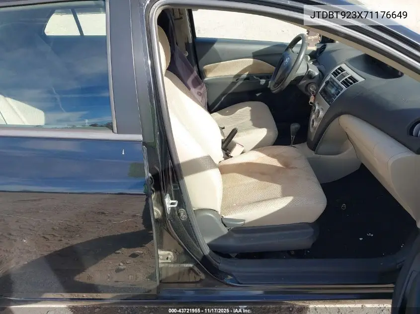 JTDBT923X71176649 2007 Toyota Yaris