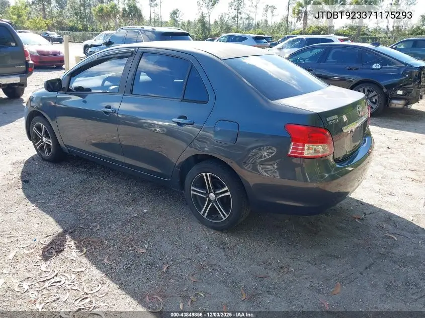 JTDBT923371175293 2007 Toyota Yaris