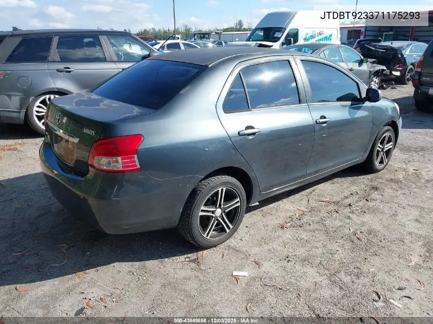 JTDBT923371175293 2007 Toyota Yaris