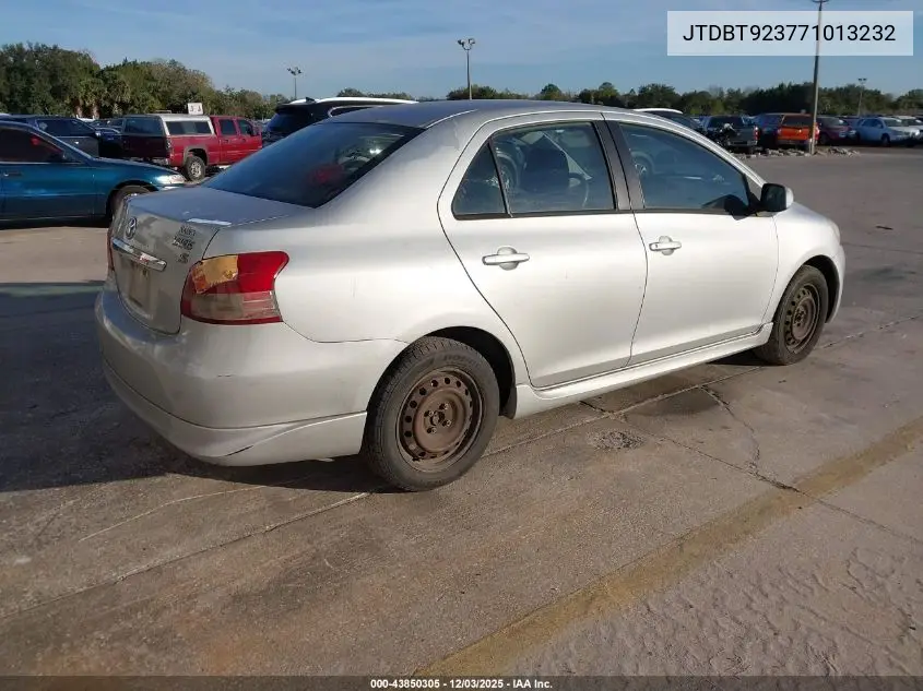 JTDBT923771013232 2007 Toyota Yaris S