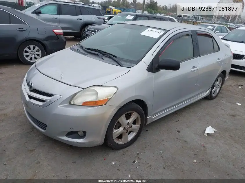 JTDBT923871081877 2007 Toyota Yaris S