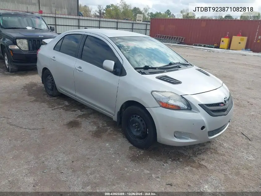 JTDBT923871082818 2007 Toyota Yaris