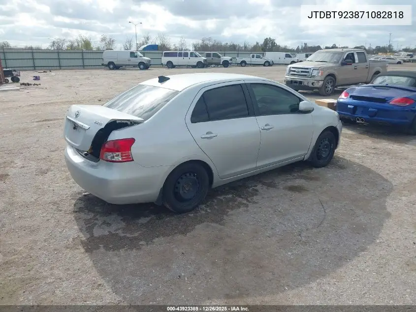 JTDBT923871082818 2007 Toyota Yaris
