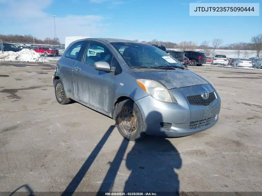2007 Toyota Yaris VIN: JTDJT923575090444 Lot: 44445535