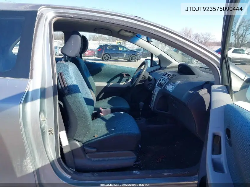 2007 Toyota Yaris VIN: JTDJT923575090444 Lot: 44445535