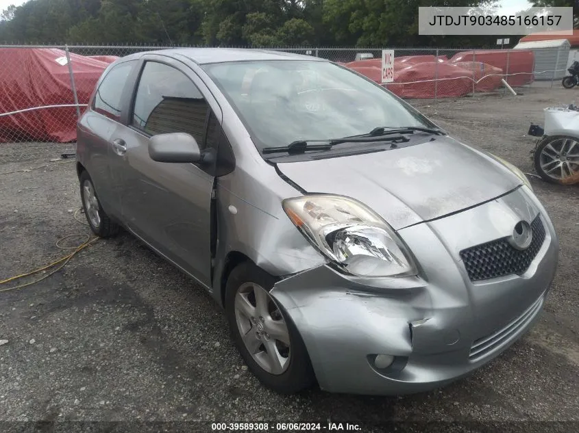 JTDJT903485166157 2008 Toyota Yaris