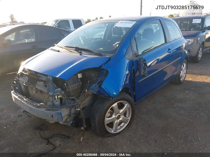 JTDJT903285175679 2008 Toyota Yaris