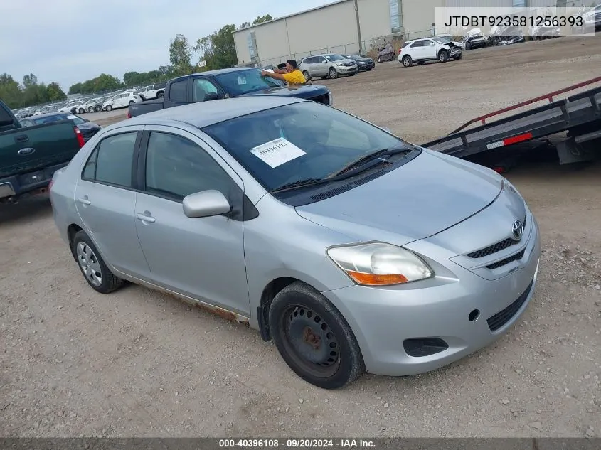 2008 Toyota Yaris VIN: JTDBT923581256393 Lot: 40396108