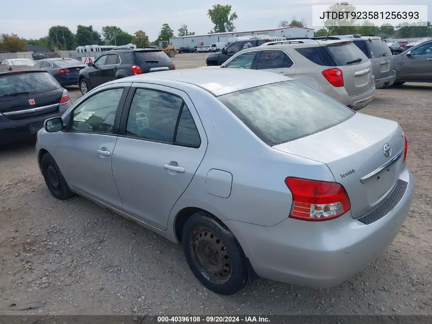 JTDBT923581256393 2008 Toyota Yaris