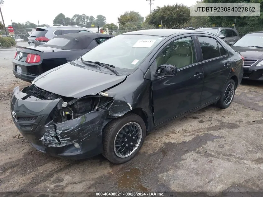 JTDBT923084027862 2008 Toyota Yaris