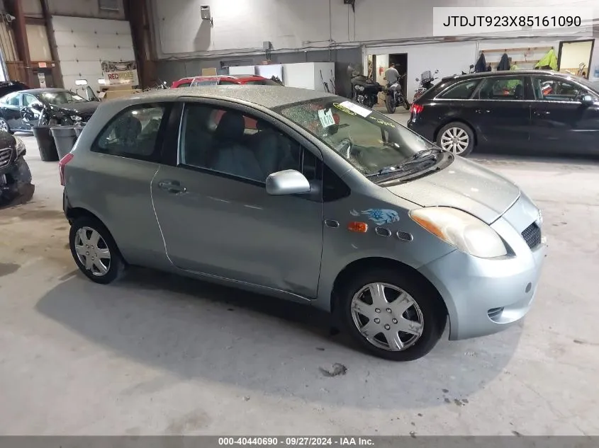 2008 Toyota Yaris VIN: JTDJT923X85161090 Lot: 40440690