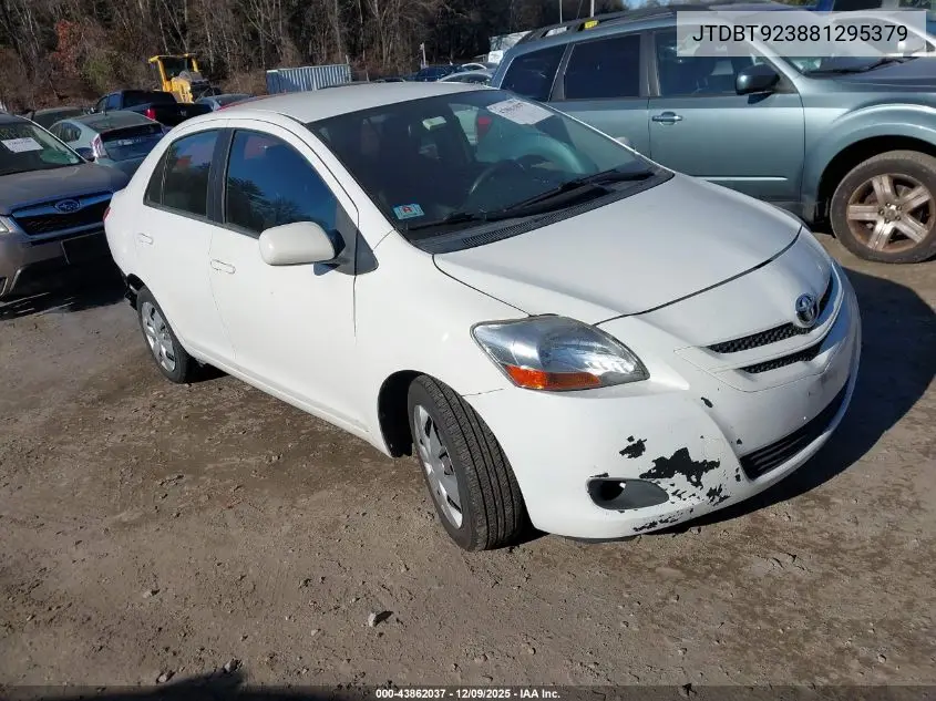 JTDBT923881295379 2008 Toyota Yaris