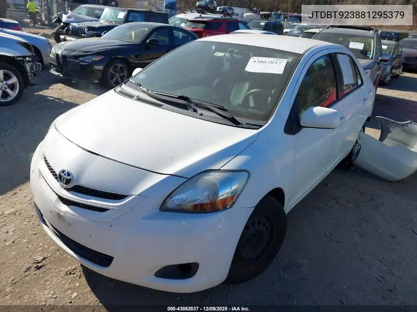 JTDBT923881295379 2008 Toyota Yaris