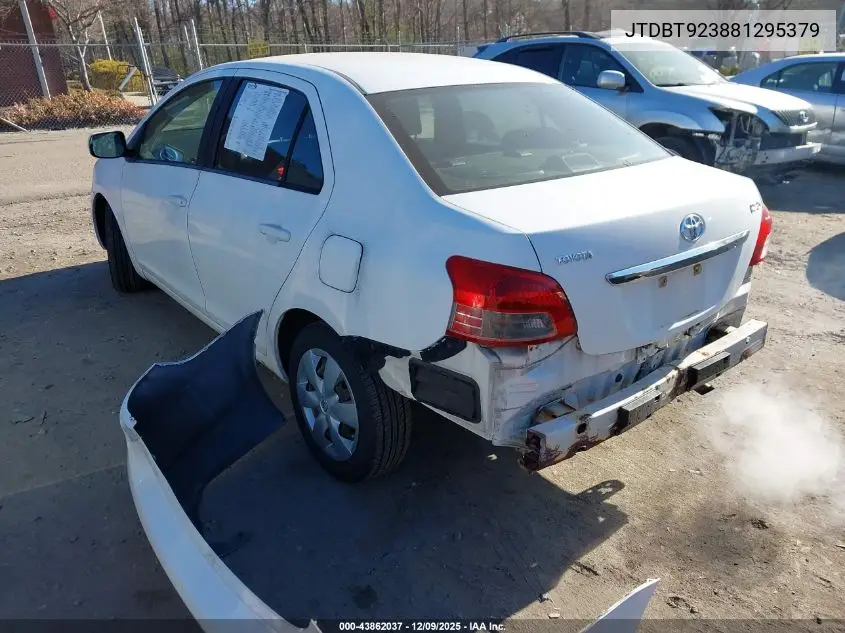 JTDBT923881295379 2008 Toyota Yaris