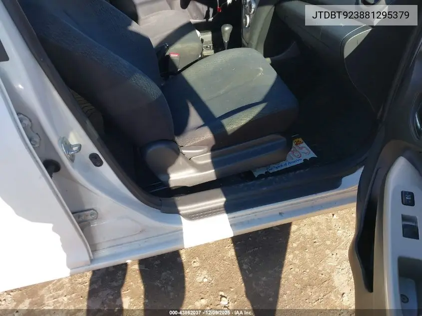 JTDBT923881295379 2008 Toyota Yaris