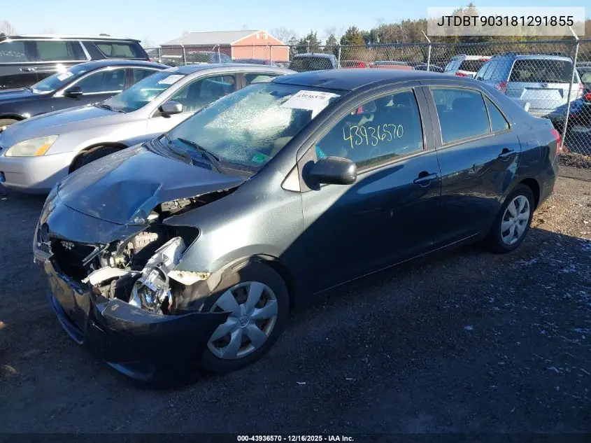 JTDBT903181291855 2008 Toyota Yaris