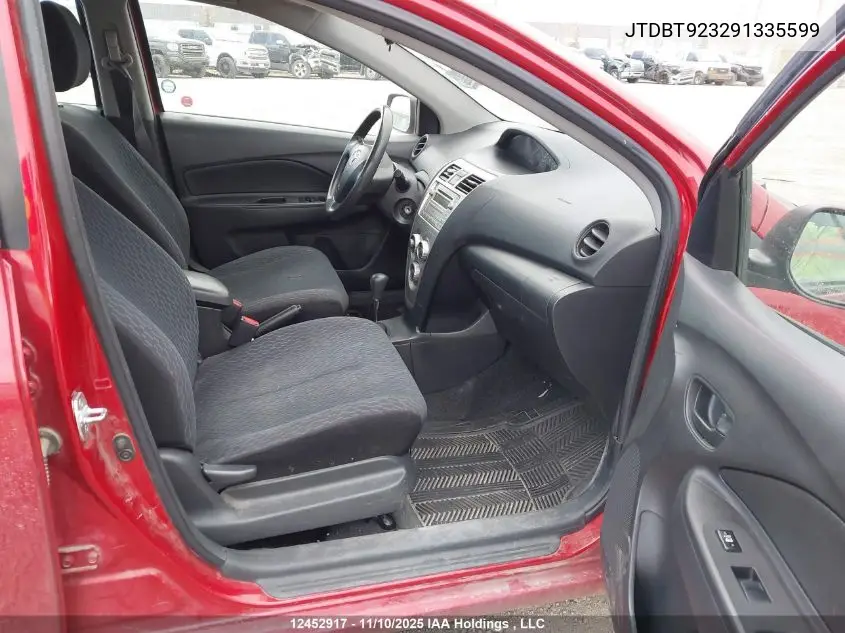 JTDBT923291335599 2009 Toyota Yaris