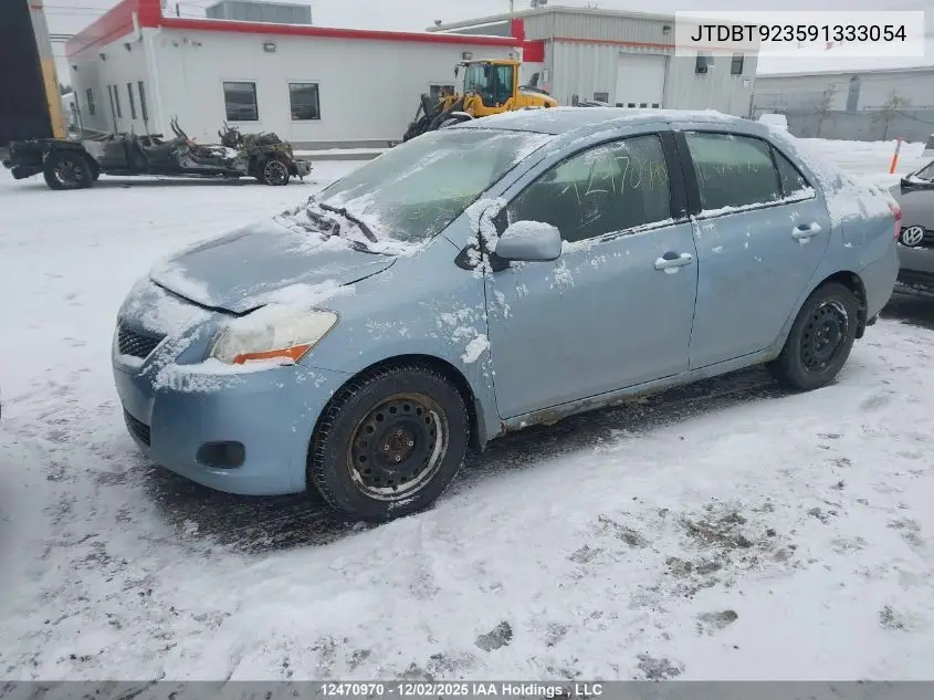 JTDBT923591333054 2009 Toyota Yaris