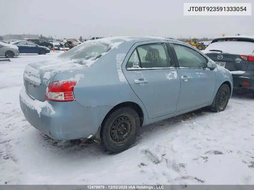 JTDBT923591333054 2009 Toyota Yaris